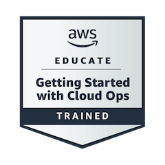AWS Educate Getting Started with Cloud Ops